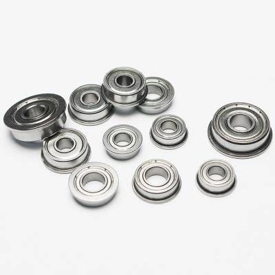 9mm Bore 605 ZZ Flange Mount Ball Bearing For Dental Drill Engine